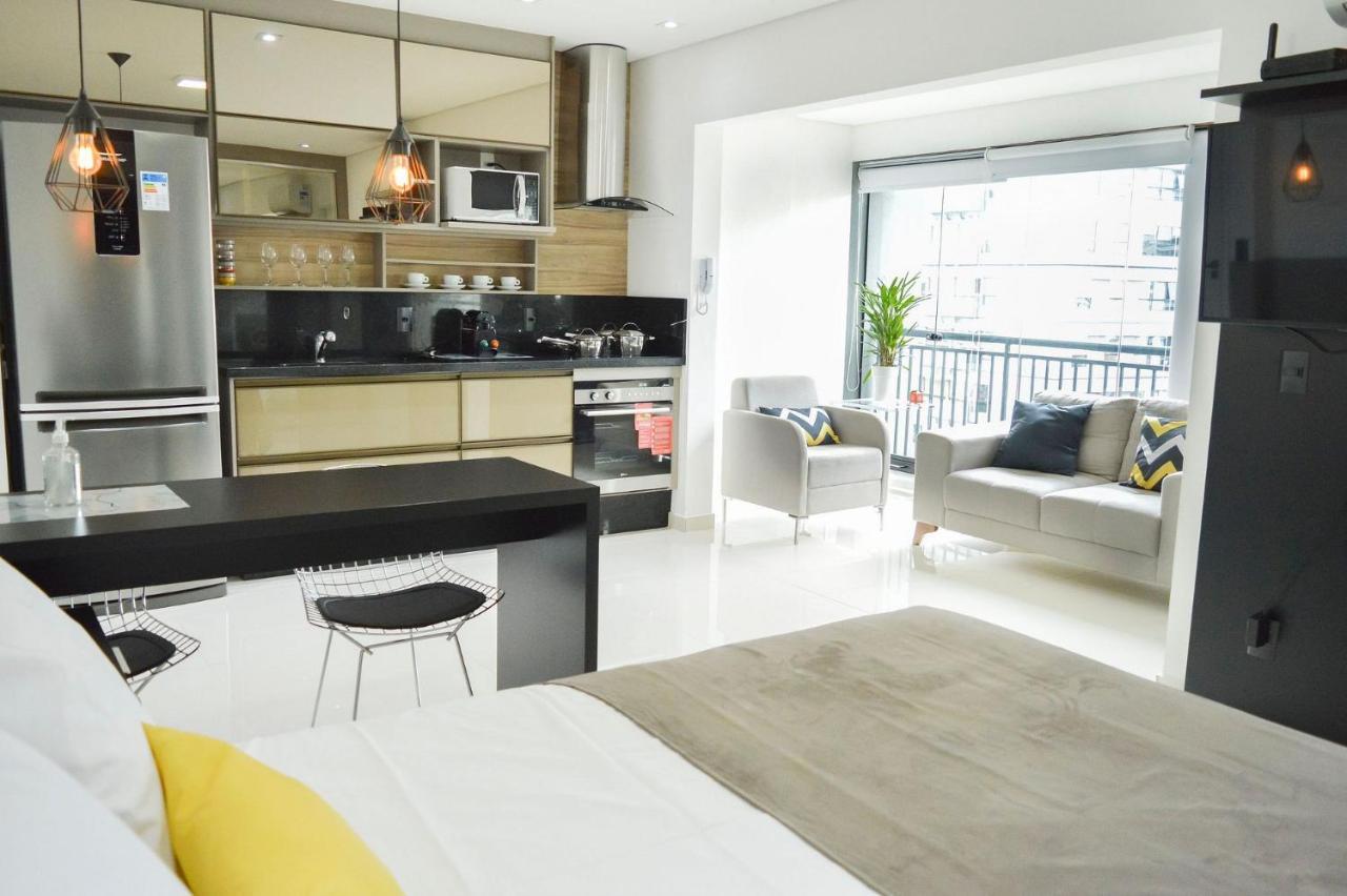 Apartament Easy Star - Studio Amplo E Confortavel No Campo Belo - Np01G São Paulo Zewnętrze zdjęcie