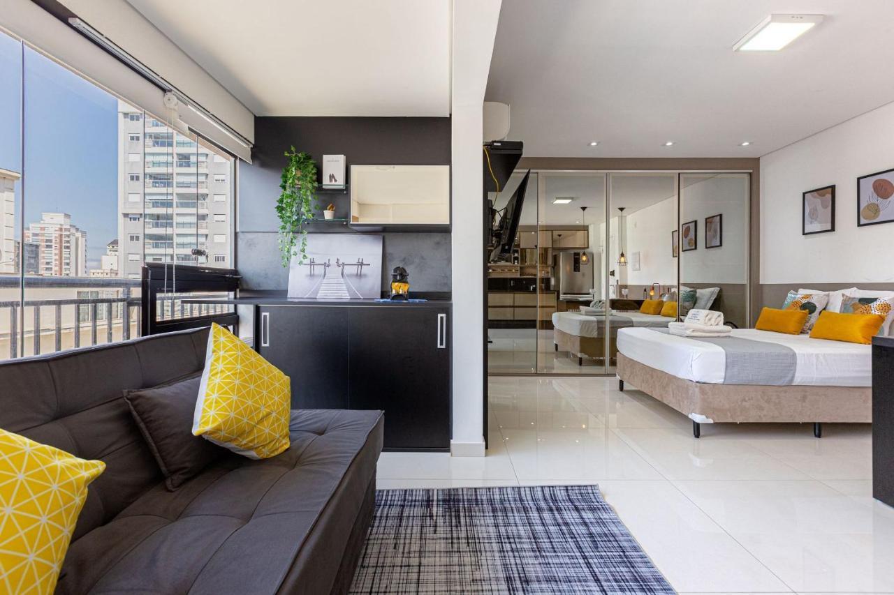 Apartament Easy Star - Studio Amplo E Confortavel No Campo Belo - Np01G São Paulo Zewnętrze zdjęcie