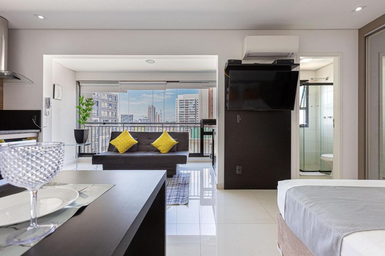 Apartament Easy Star - Studio Amplo E Confortavel No Campo Belo - Np01G São Paulo Zewnętrze zdjęcie